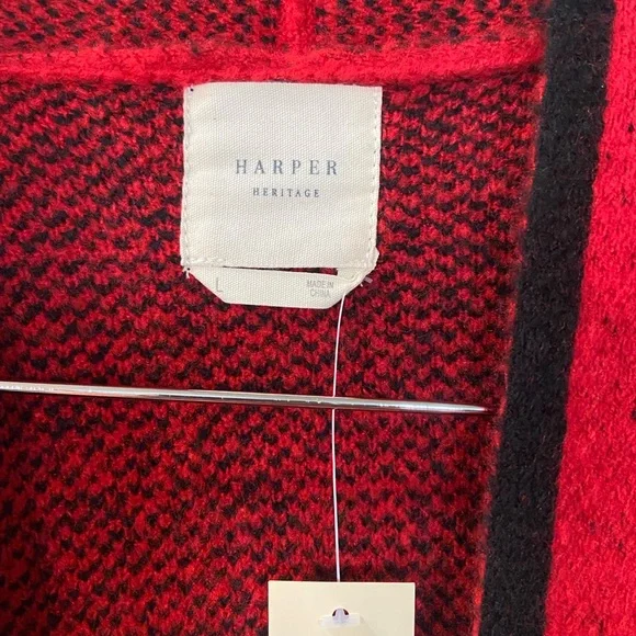 Francesca’s Harper Heritage Cardigan Sweater NWT Size Large - Picture 2 of 5